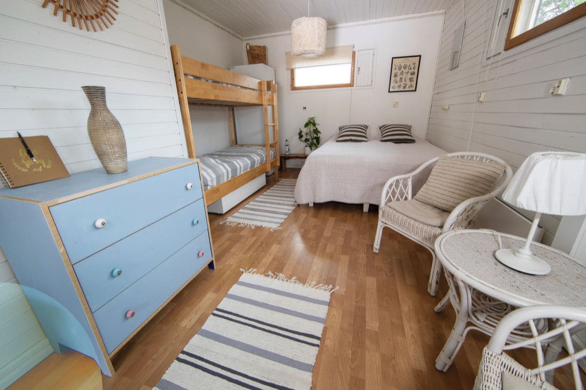 Villa Vilpola – makuuhuone